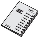 SANYO GH1 - Vérification des accessoires INCLUS - 10