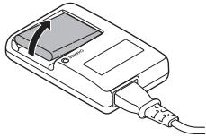 SANYO GH1 - Chargement du bloc-pile - 3