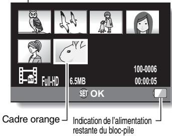 SANYO GH1 - Suppression des fichiers - 3