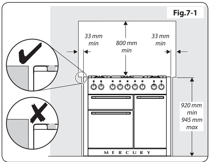 FALCON MCY1000DFSS/-EU - Déplacement de la cuisinière - 3
