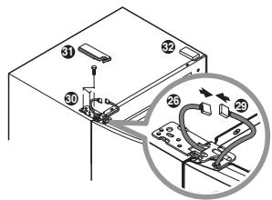 LG-GOLDSTAR GC-F3998BLQ - Comment renverser la porte - 7
