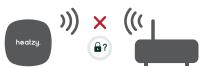 HEATZY PILOTEcopic - Votre mot de passe wifi est erroné ou a changé. - 1