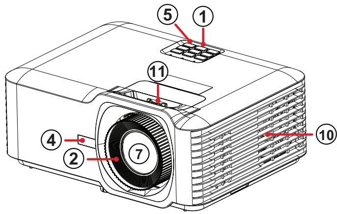 VIEWSONIC LS710-4K - Projektor - 1