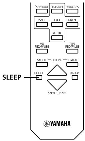 YAMAHA CRX-E400 - Minuterie de mise en veille - 1