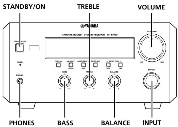 YAMAHA CRX-E400 - Reproduction de la source - 1