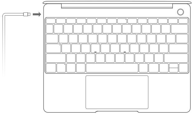 HUAWEI MATEBOOK 13 - Chargement de votre matebook 13 - 1
