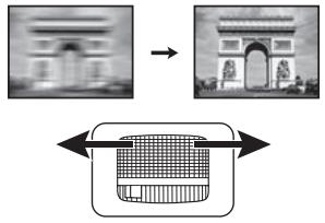 BENQ MW663 - Réglage fin de la taille et de la netteté de l'image - 2