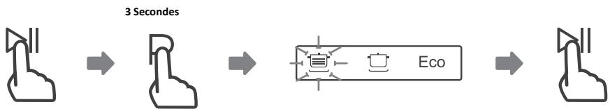 FORTEX DWF4812WHDWF4812SL - Changement d'un programme de lavage en cours - 1