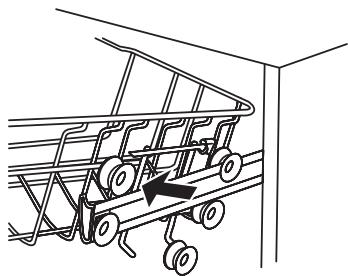 FORTEX DWF4812WHDWF4812SL - ADJUSTING THE UPPER BASKET - 2