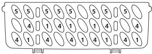 FORTEX DWF4812WHDWF4812SL - Loading the Cutlery Rack and Basket - 3