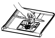 FORTEX DWF4812WHDWF4812SL - Cleaning the spray arms - 2