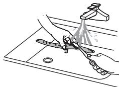 FORTEX DWF4812WHDWF4812SL - Nettoyage des bras d'aspersion - 3