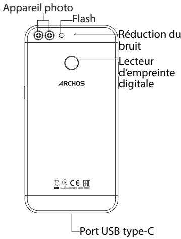 ARCHOS SENSE 55 - Description de l'appareil - 2