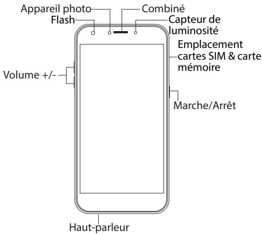 ARCHOS SENSE 55 - Description de l'appareil - 1