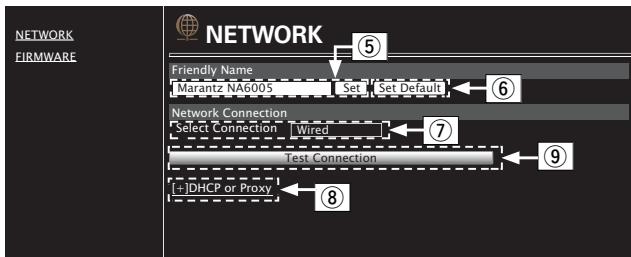 MARANTZ NA6005 - Utilisation - 1