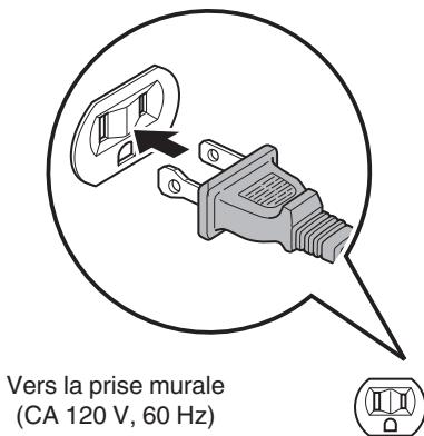 MARANTZ NA6005 - Connexion du cordon d'alimentation - 1