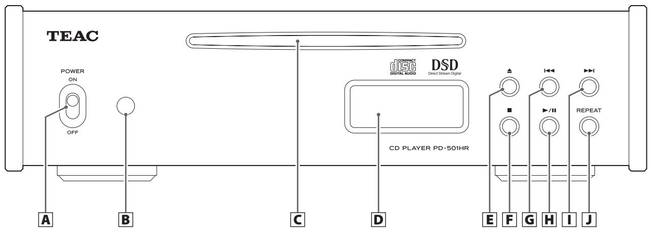 TEAC PD501HR S SILVER - Entretien - 2