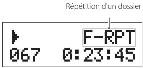 TEAC PD501HR S SILVER - Répétition d'un dossier (RP f) (disques wav/dsd uniquement) - 1