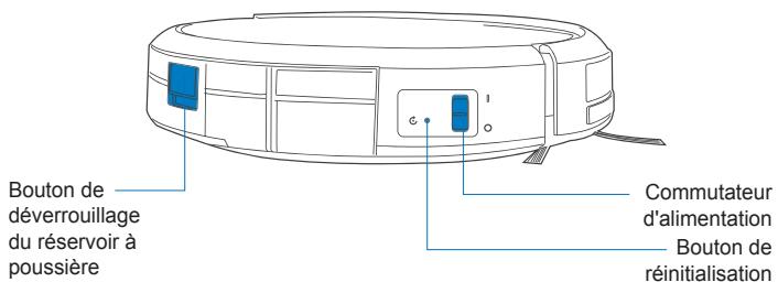 ECOVACS ASPI-ROBOTD601 - Schéma du produit - 1