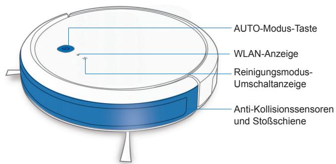 ECOVACS ASPI-ROBOTD601 - Produktzeichnung - 1
