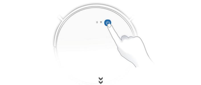 ECOVACS ASPI-ROBOTD601 - Pausieren, Beenden des Ruhemodus, Ausschalten - 3