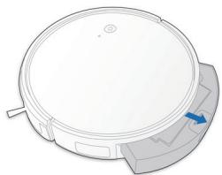 ECOVACS ASPI-ROBOTD601 - Dust Bin and Filters - 2