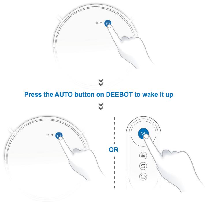 ECOVACS ASPI-ROBOTD601 - Pause, Wake Up, Power Off - 3