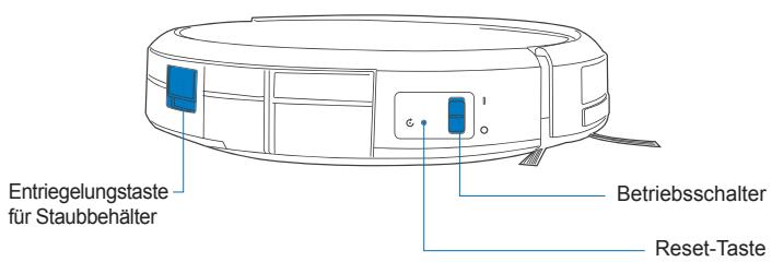 ECOVACS ASPI-ROBOTD601 - Produktzeichnung - 2