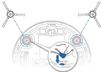 ECOVACS ASPI-ROBOTD601 - Seitenbürsten - 3