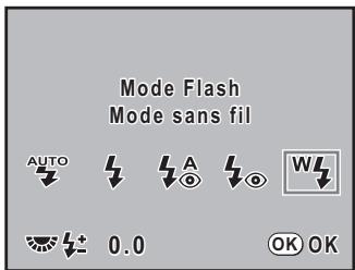 PENTAX KM+KC+18/55+50/200 - Utilisation du flash incorpore sans fil - 1