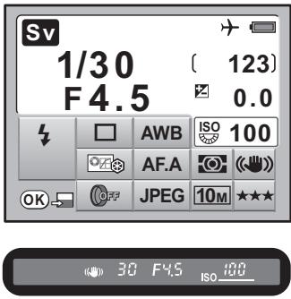PENTAX KM+KC+18/55+50/200 - Utilisation du mode Sv (priorité sensibilité) - 3
