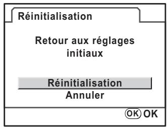 PENTAX KM+KC+18/55+50/200 - Réinitialisation des menus Mode prise de vue/Lecture/Préférences - 2