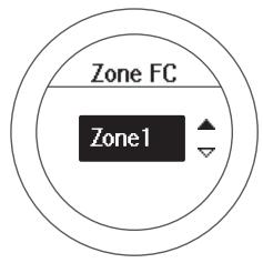 EPSON SF-810 B - Définissez la zone de fréquence cardiaque à maintenir pendant le sprint. - 1
