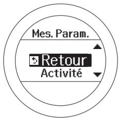 EPSON SF-810 B - Affichez le menu Mes. Param. - 1