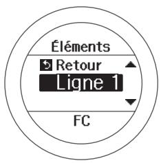 EPSON SF-810 B - Sélectionnez Ligne 1. - 1