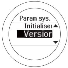 EPSON SF-810 B - Sélectionnez Version du logiciel. - 1