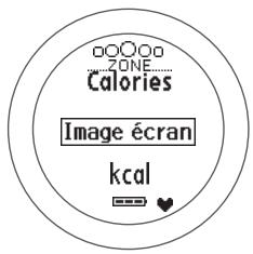 EPSON SF-810 B - Sélectionnez Calories brûlées. - 2