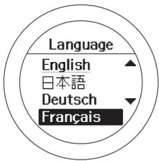 EPSON SF-810 B - Définissez la langue. - 1