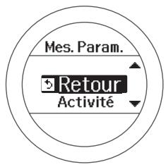 EPSON SF-810 B - Affichez le menu Mes. Param. - 1