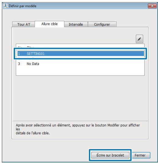 EPSON SF-810 B - Définition de mesures à l'aide de l'application PC (Run Connect) - 4