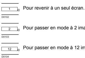 JBL PD35B50B - Appuyez sur les touches ▲/▼ pour sélectionner le numéro des écrans et appuyez ensuite sur la touche OK - 1