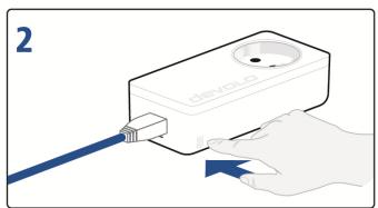 DEVOLO DLAN 1200 TRIPLE - Crypter le réseau dlan par pression de bouton - 2