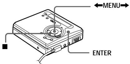 SONY Migl MDLP WheMALKTANMZ-G750/G750PC/G750DPC - Pour effacer le disque entier - 1