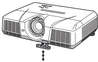 MITSUBISHI XD 530E - Après l'utilisation du projecteur : - 1