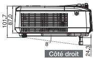 MITSUBISHI XD 530E - Dimensions - 3