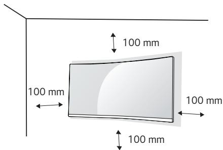 MAE DaRry LGECRANS4WP65CP - Installation au mur - 1