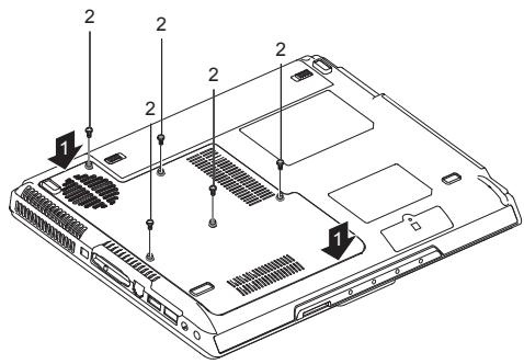FUJITSU SIEMENS AMILO Pro V3205 / AMILO Si 1520Ne - Fixer le cache - 1