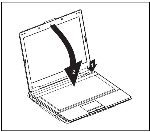 FUJITSU SIEMENS AMILO Pro V3205 / AMILO Si 1520Ne - Mettre le notebook hors tension - 1