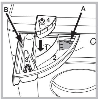 HOTPOINT FMF923K - Tiroir à produits lessiviels - 1