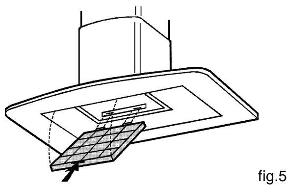 ARTHUR MARTIN AFC 962 W - Pour retirer le filtre à charbon actif - 1